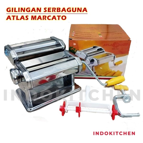 ipunkfood Gilingan Mie Atlas Marcato Original Gilingan Molen Gilingan Mi Pasta Mesin Gilingan Mie Gi