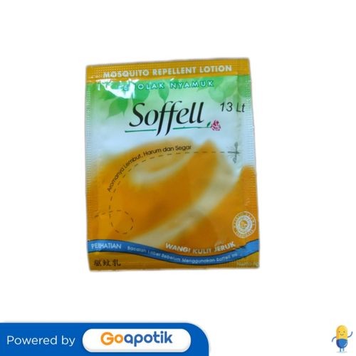 Soffel Kulit Jeruk Lotion 6 Gram Pack 24 Sachet