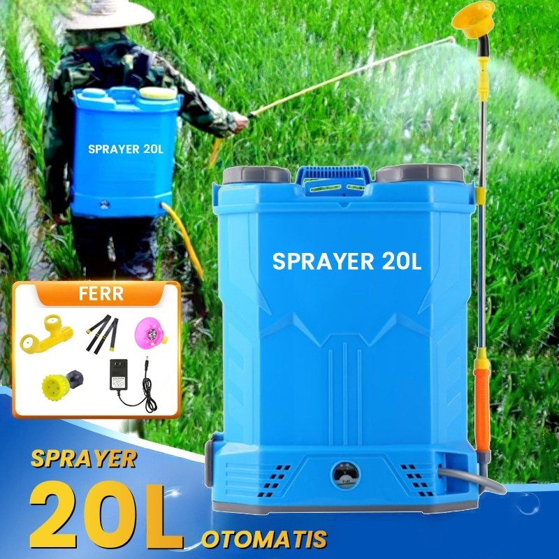 KNAPSACK ALAT SEMPROT HAMA SPRAYER 18 LITER OTOMATIS SPRAYER AKI PENYIRAM TANAMAN PESTISIDA ALAT SEM