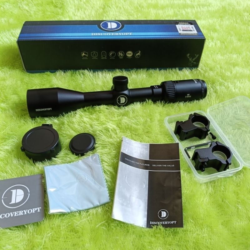 BoxMate Store Teleskop Discovery MS 3-9x40 Anti Getar Ori