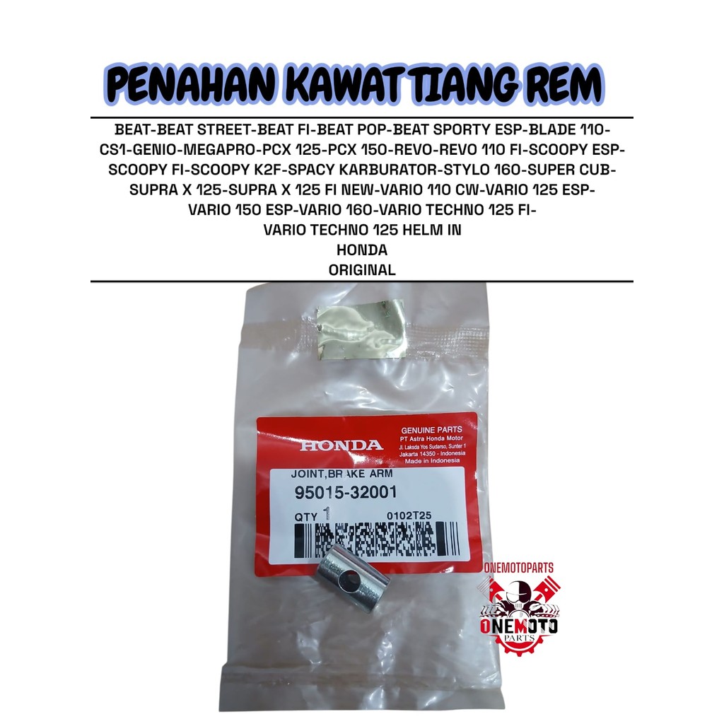 PENAHAN KAWAT TIANG REM BEAT STREET FI POP SPORTY BLADE 110 CS1 GENIO MEGAPRO REVO 110 FI SCOOPY ESP