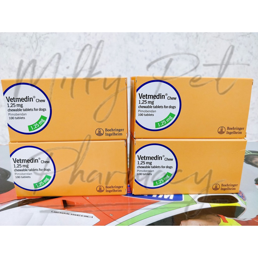 mimilove Vetmedin 1.25mg Obat Jantung Anjing 1 Strip