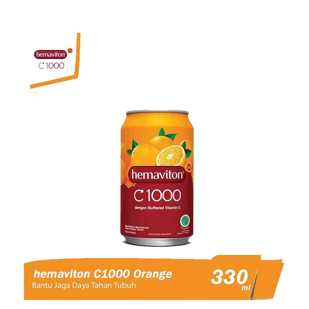 HEMAVITON HEALTH DRINK VITAMIN C1000 ORANGE 330mL
