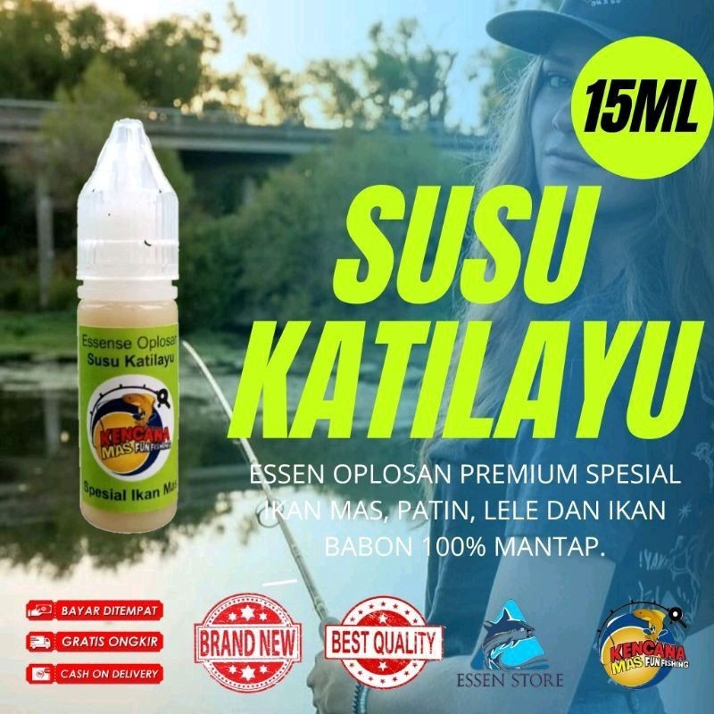 Essen Oplosan Premium Susu Katilayu Mancing Ikan Mas Lele Patin Ikan Mas Babon - ORIGINAL
