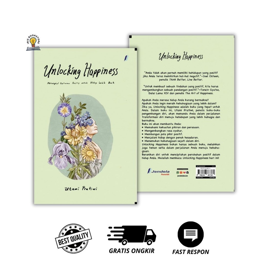 Buku Unlocking Happiness - Jendela Penerbit