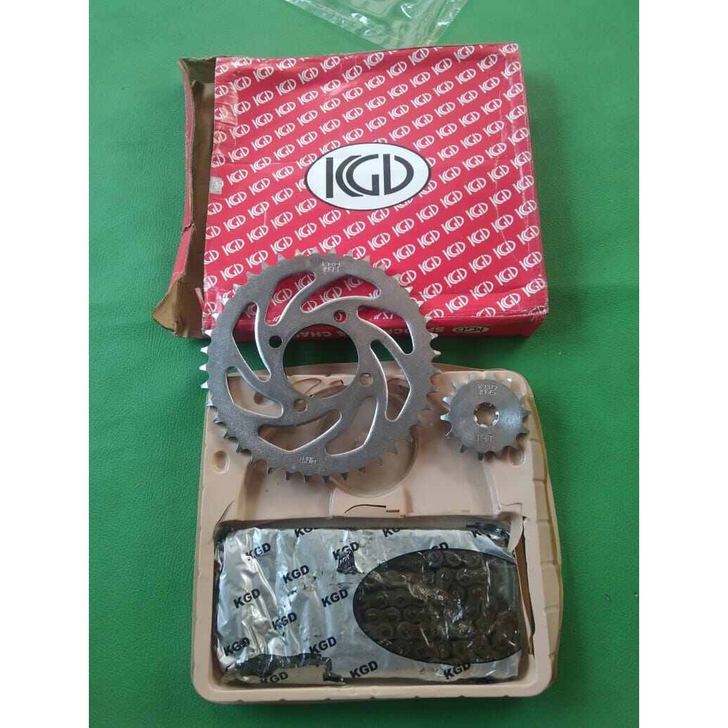 Gear gir set komplit rantai Suzuki Tornado GS110