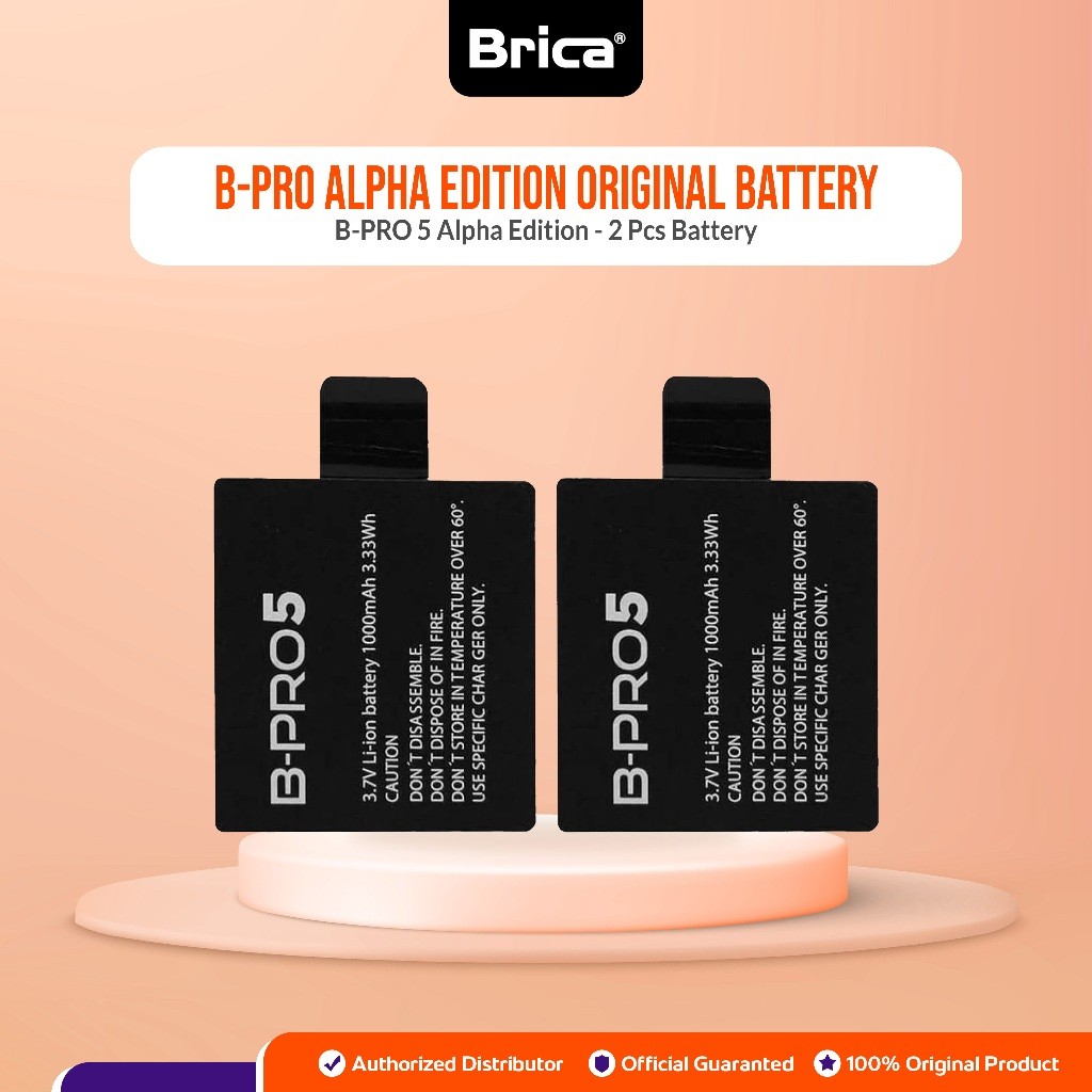 Telecomp1 2 PCS BATERAI BRICA B-PRO 5 ALPHA EDITION MARK II IIS AE1 AE2 AE2S AE3S LITE BASIC ORIGINA