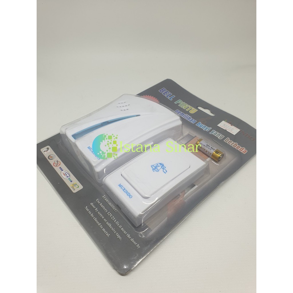 Bel Pintu Muxindo-DC828 / Bel rumah / Bel wireless / Bel Baterai