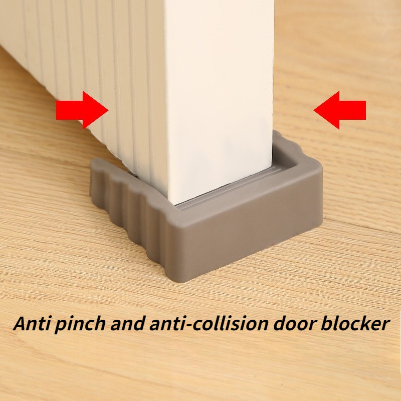 1PC Home anti-pinch anti-collision door stopper safety top door plug portable windproof door stopper