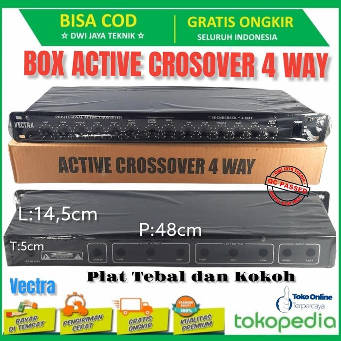BOX CROSSOVER AKTIVE 4 WAY box krosever aktif 4 way CVJA