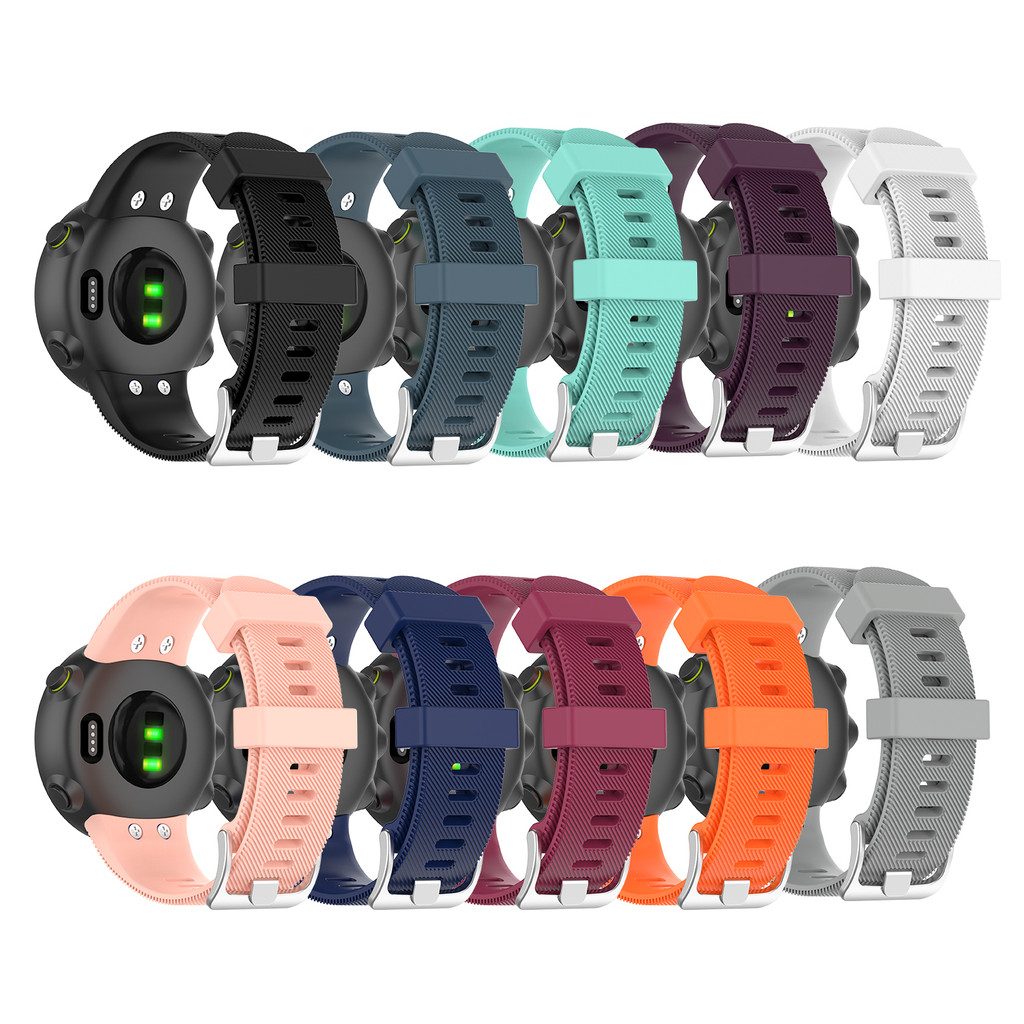 silicone al For Garmin Forerunner 45S bands sport Replacement bracelet watband for Garmin Forerunner