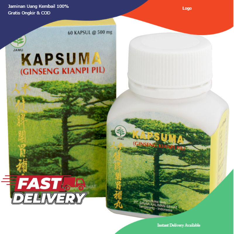 ))))))kianpi_store1(((((( Kapsuma Kianpi Pil Penggemuk Badan Wisdom ASLI Original - Ginseng Kianpi P