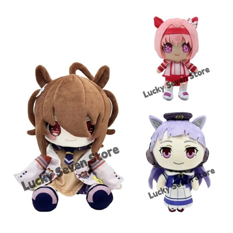 New Uma Musume Pretty Derby Plush Doll Toy 20/35CM Cute Cartoon Soft Verno Light Oguri Cap Plush Dol