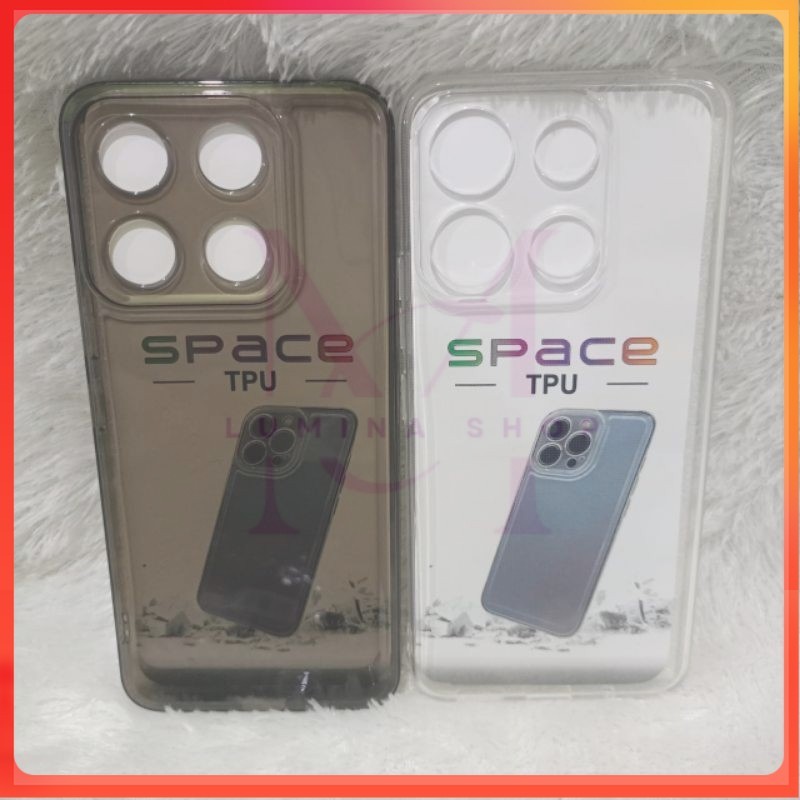 PROMO+COD Softcase Casing Clear Itel A60 Slikon transparan dan pelindung belakang hp+camera