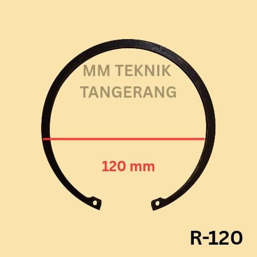 Snapring R120 H120 Snap ring Circlip R H 120 R-120 H-120 klip Pengunci