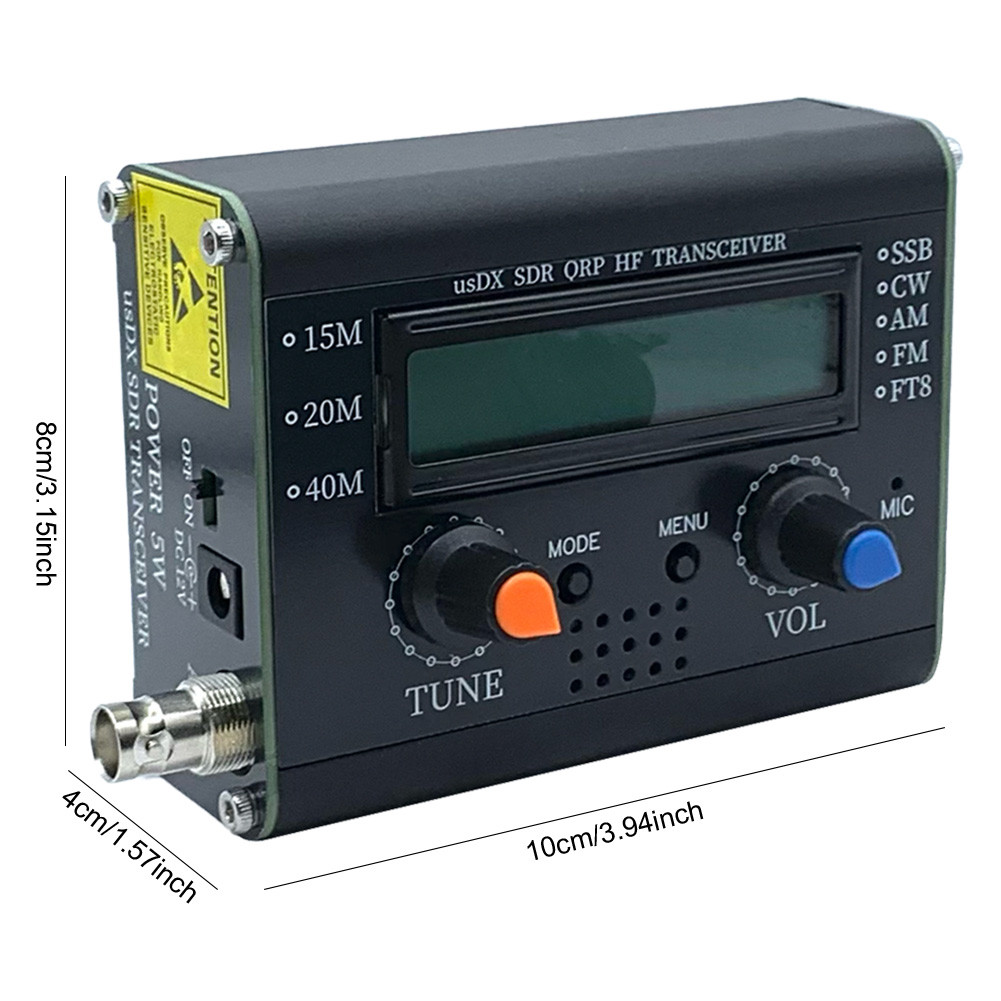 5W UsDX All Mode HF Transceiver QCX-SSB To SSB 3-Band SDR QRP HF Transceiver High Frequency Transcei