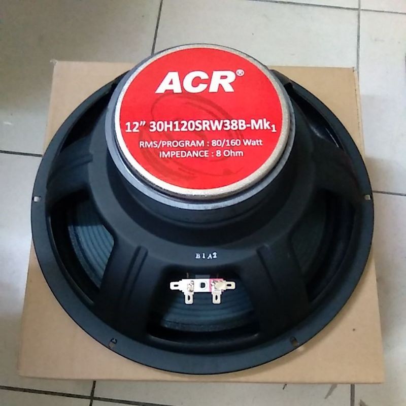 SPEAKER ACR PRO 12 inch 30H120SRW38B-MK1 ACR PRO WOOFER <kenzurngalery>