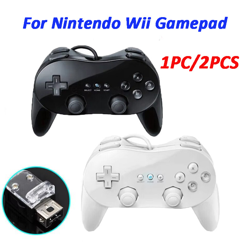 For Wii Controller Joypad Joystick Gamepad For Nintendo Wii Second Generation Classic Wired Game Con