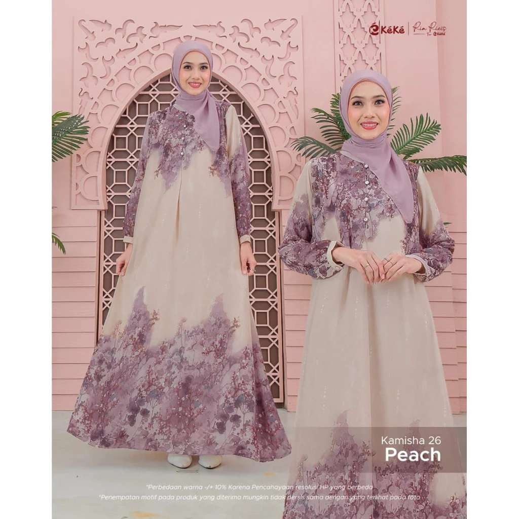 KEKE GAMIS DEWASA KAMISHA 26 PEACH