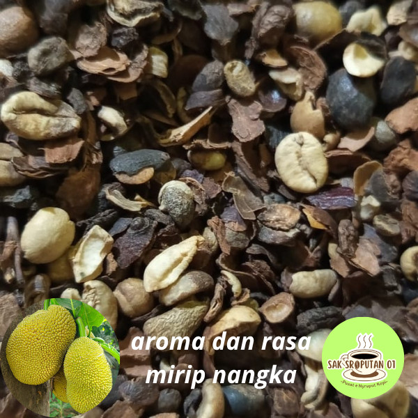 Biji Kopi Excelsa asli kopi excelsa kemasan 1 Kg biji kopi nangka excelsa asli