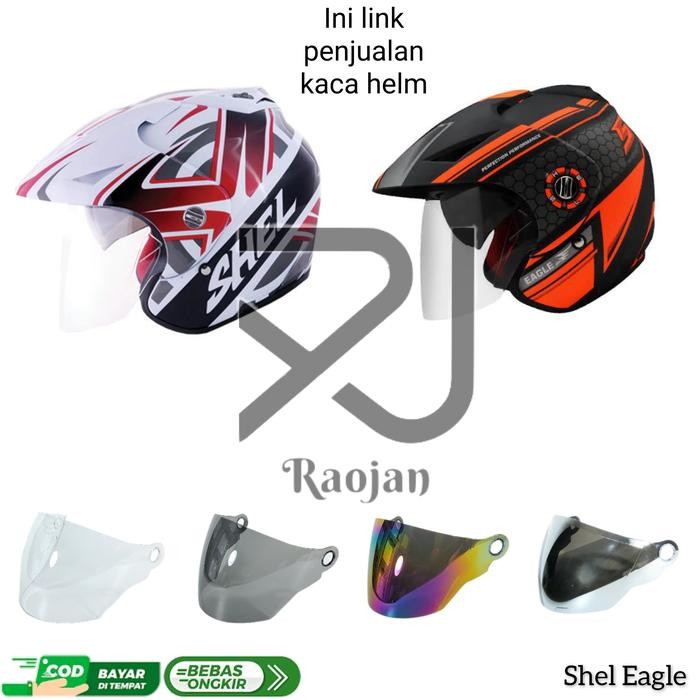 Kaca helm SHEL Eagle Visor helm SHEL Eagle