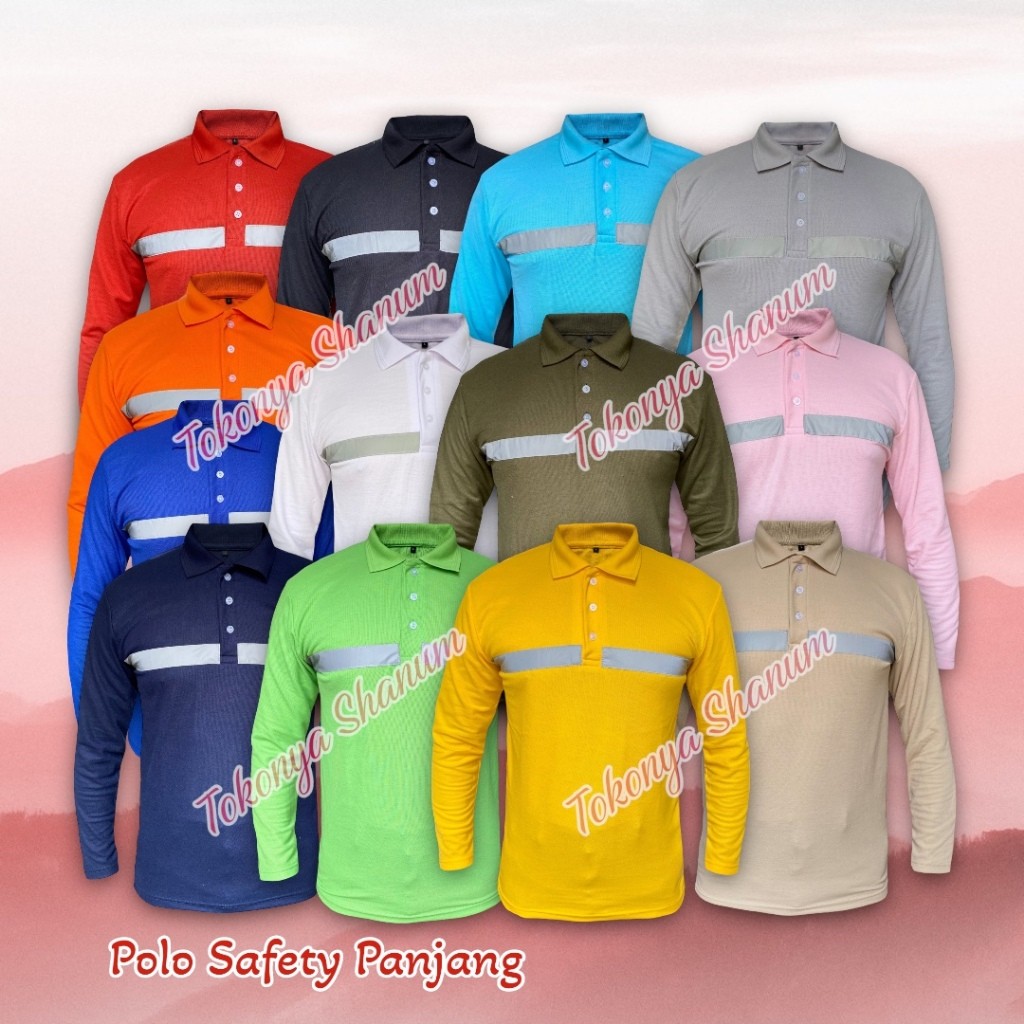 KAOS SAFETY PROYEK SCOTLIGHT LENGAN PANJANG NEW - KAOS POLO SAFETY