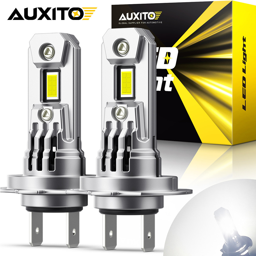 AUXITO 2Pcs H7 LED Headlight Kit Mini Bulb Canbus 20000LM 100W for Toyota Passat B6 Peugeot Car Head