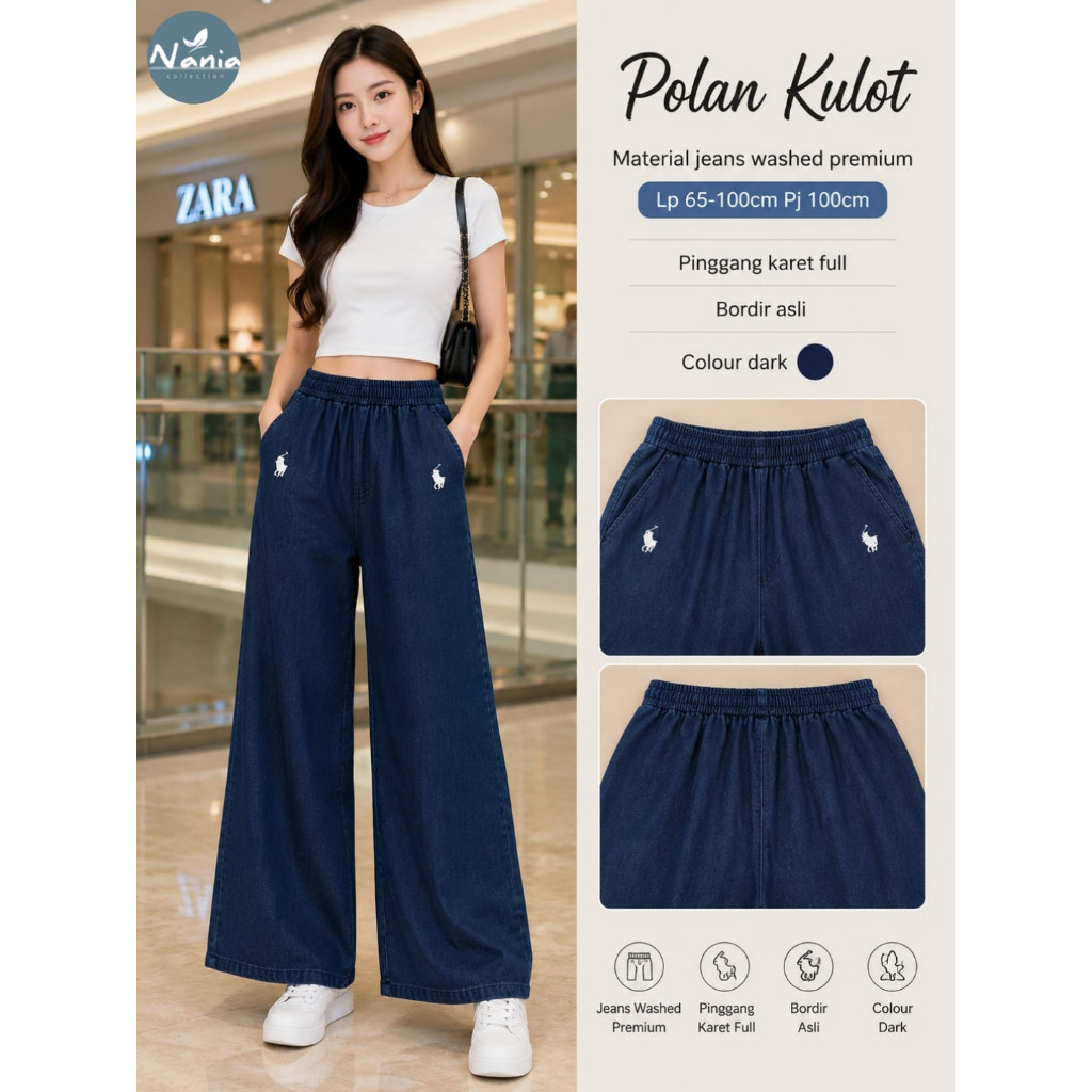 1506   POLAN KULOT by NAnIA FASHION   // ONESTUFF