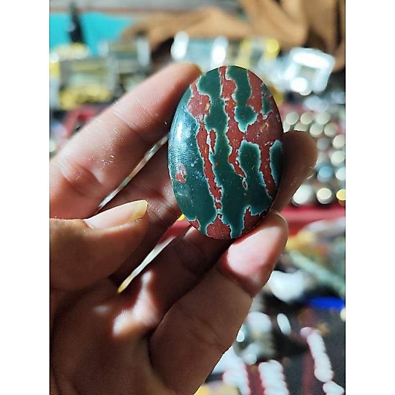 batu akik nogosui / bloodstone klawing semi klasik
