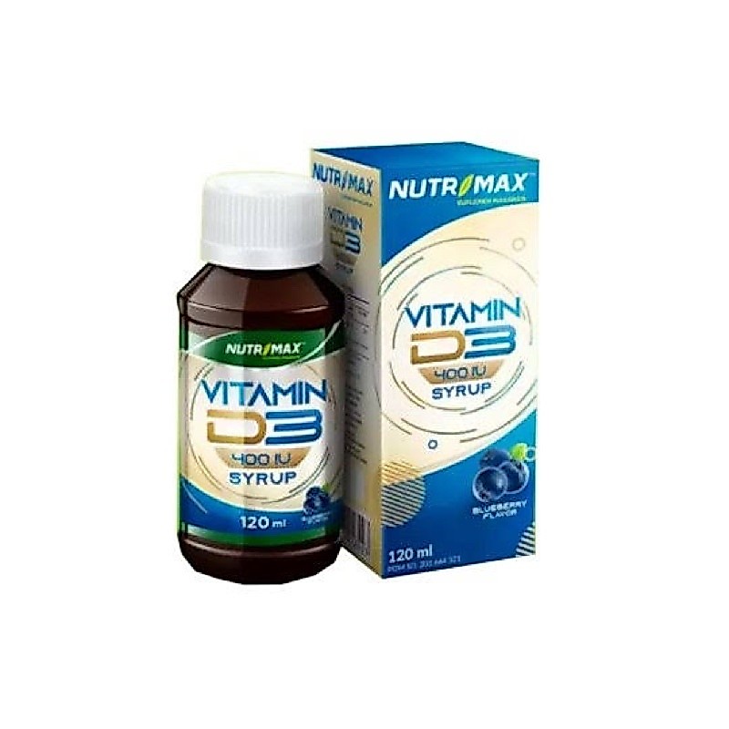 Nutrimax Vitamin D3 400IU Syrup / Vitamin D3