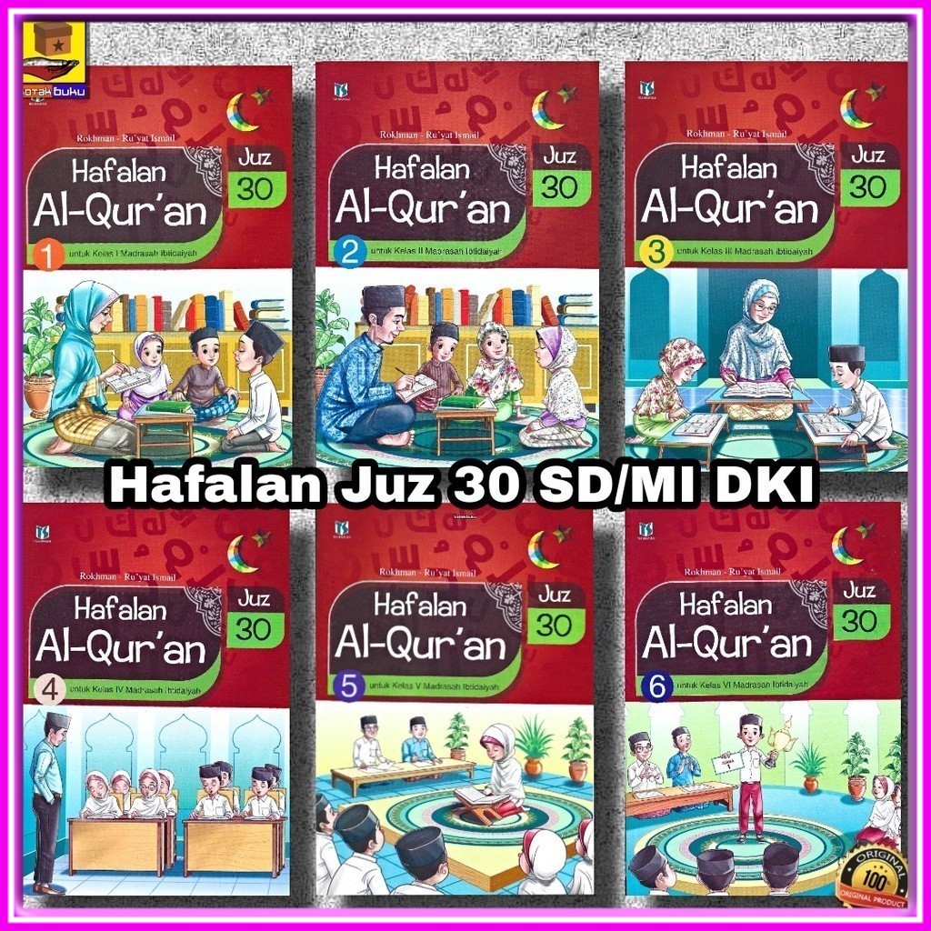 [ TS ] Buku Hafalan Alquran Juz 30 DKI SD/MI / Hafalan Juz 30 SD / MI Revisi