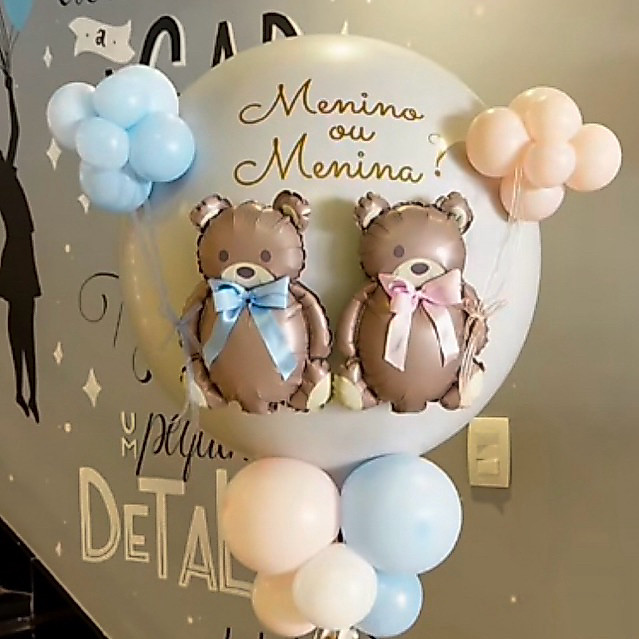 Balon beruang mini bear balloon