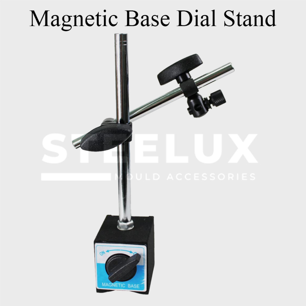 RETBO.ID Magnetic Dial Stand Indicator Flexible Manual Dudukan Dial Indikator Magnetik Base Stang Le
