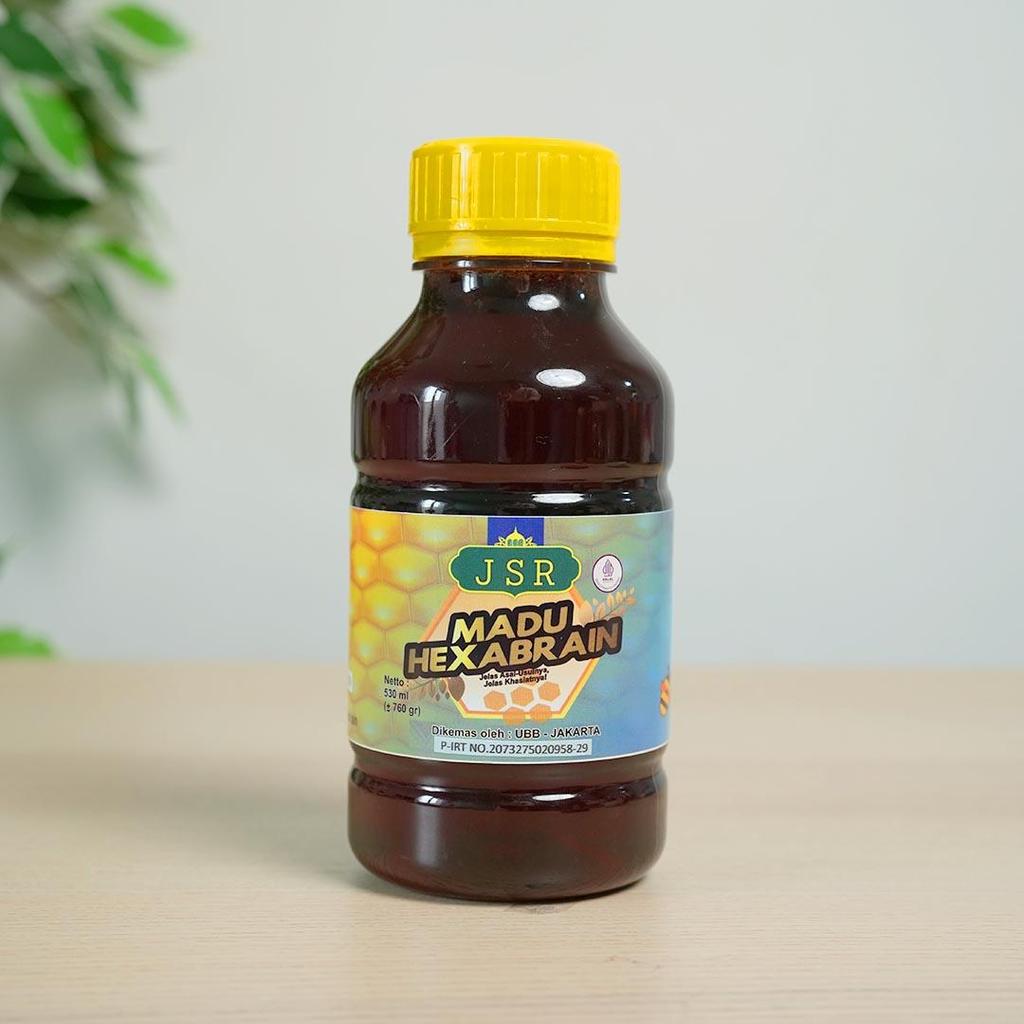 JSR Madu Hexabrain Zaidul Akbar - Madu Anak Sehat JSR - Madu Kecerdasan Otak Anak Asli JSR - 360gr &
