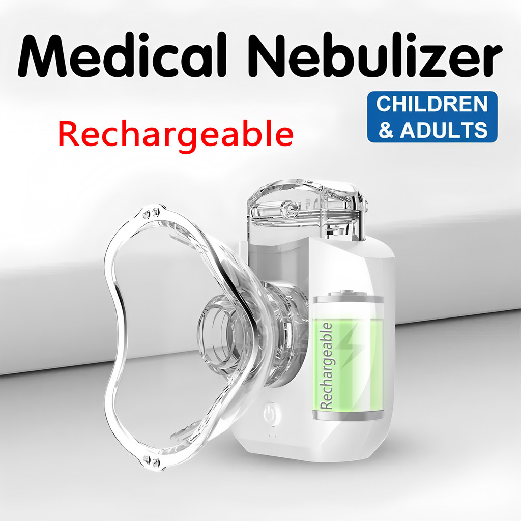 USB Rechargeable Handheld Mini Portable Inhale Nebulizer Mesh Atomizer Inhaler Nebuliser Inhalator f