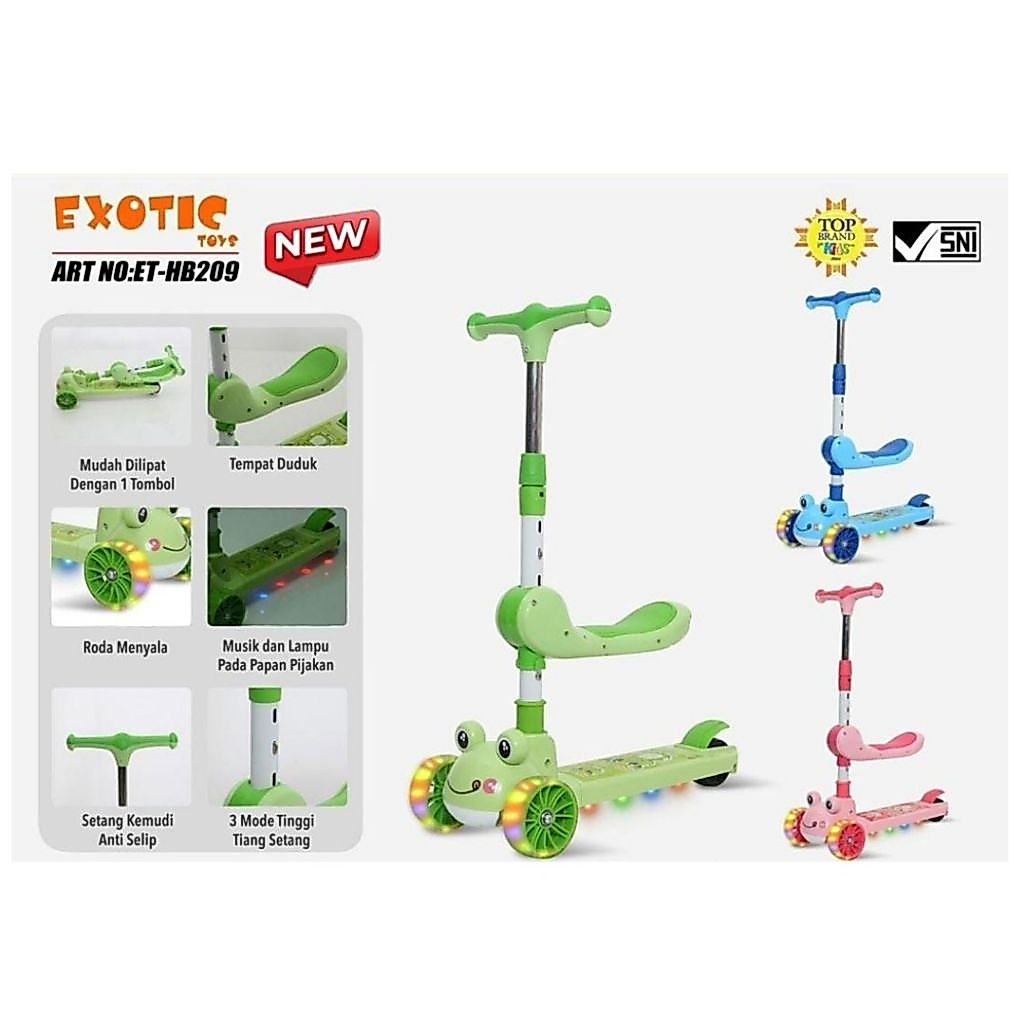 Exotic Frog Scooter