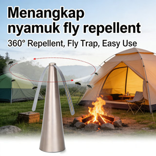 Kipas pengusir lalat Menangkap lalat 360 degree pengusir nyamuk Kipas pengusir lalat