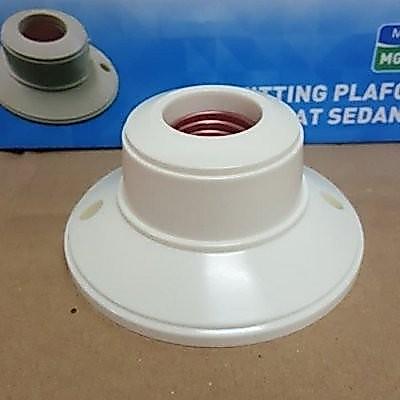 MG-632 FITTING BULAT MORGEN FITTING LAMPU MORGEN BULAT RUMAH LAMPU FITTING PLAFON BULAT MORGEN -