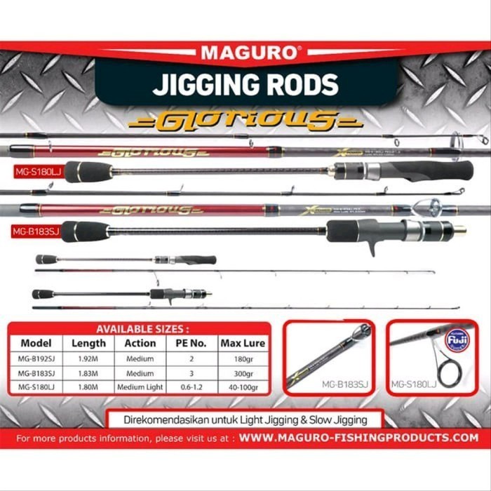 Rod OH / OVERHEAD MAGURO GLORIOUS ULTIMATE JIGGING