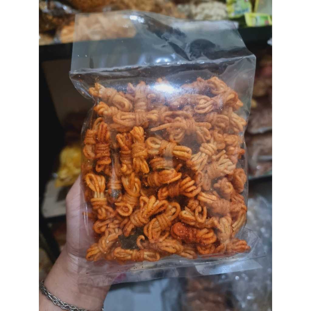 

Mie Gulung Pedas dan Ori berat 250gr