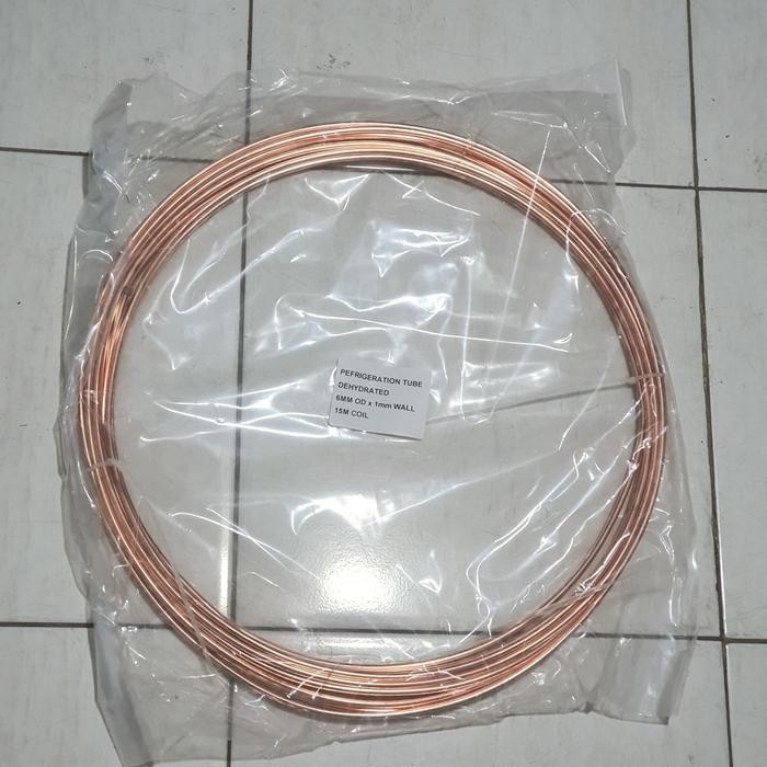 Pipa Tembaga Diameter 6mm tebal 1mm
