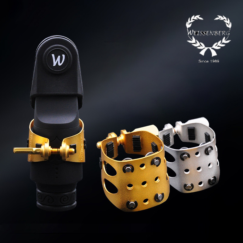Weissenberg Saxophone Hard rubber mouthpiece Soprano alto Tenor metal  ligature Ligature cap