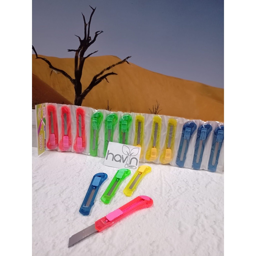 

(12PC) CUTTER RENCENG BESAR LEMBARAN/KATER