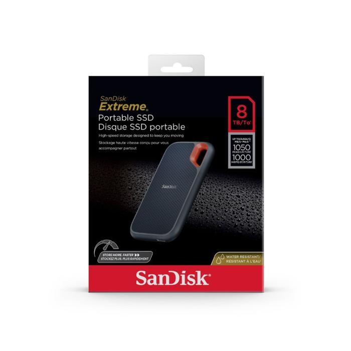 SSD 8TB Portable SSD Sandisk Extreme Sandisk 8 TB