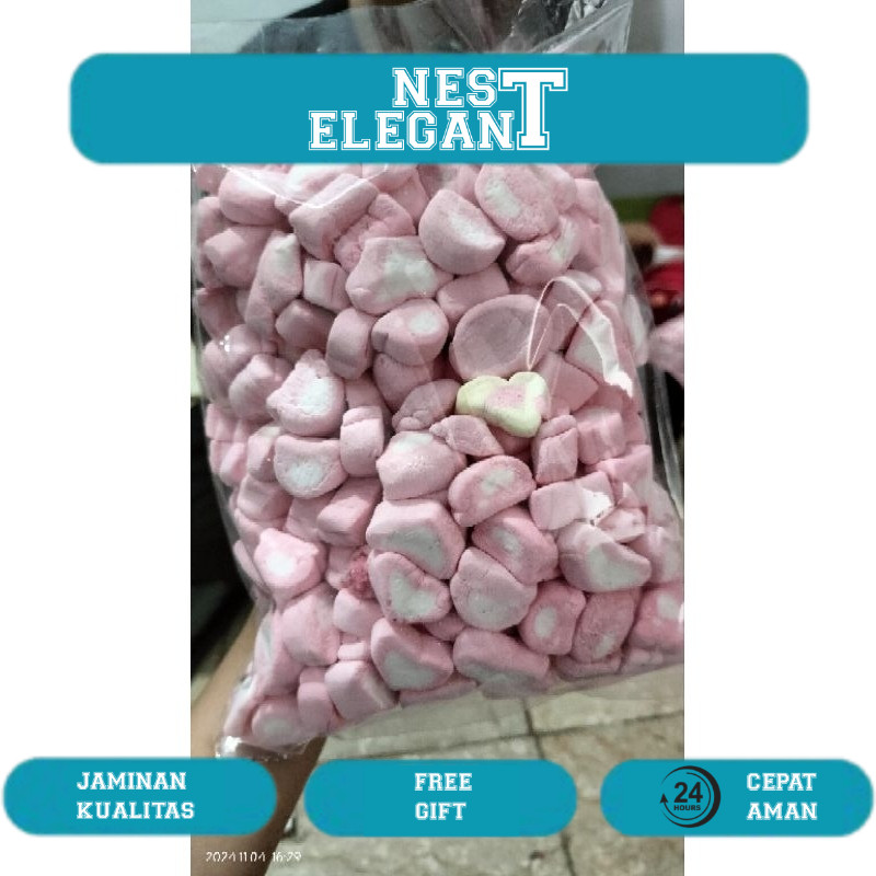 

marshmellow berasa kiloan 500 gr