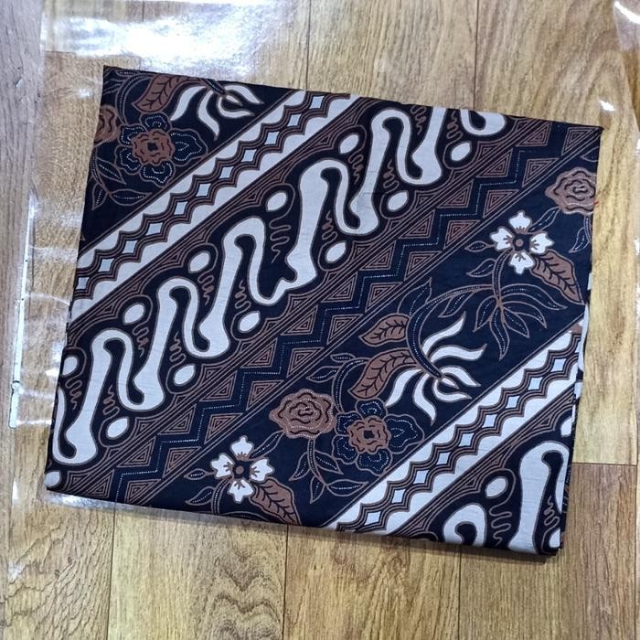 kain batik jarik cap motif parang warna tanahan asli jogja solo