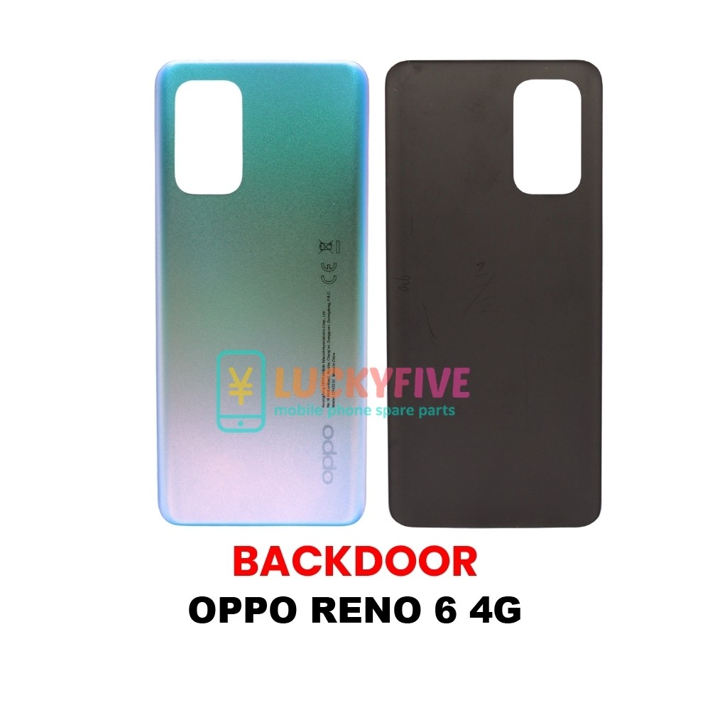 Backdoor Oppo Reno 6 4G Back Cover