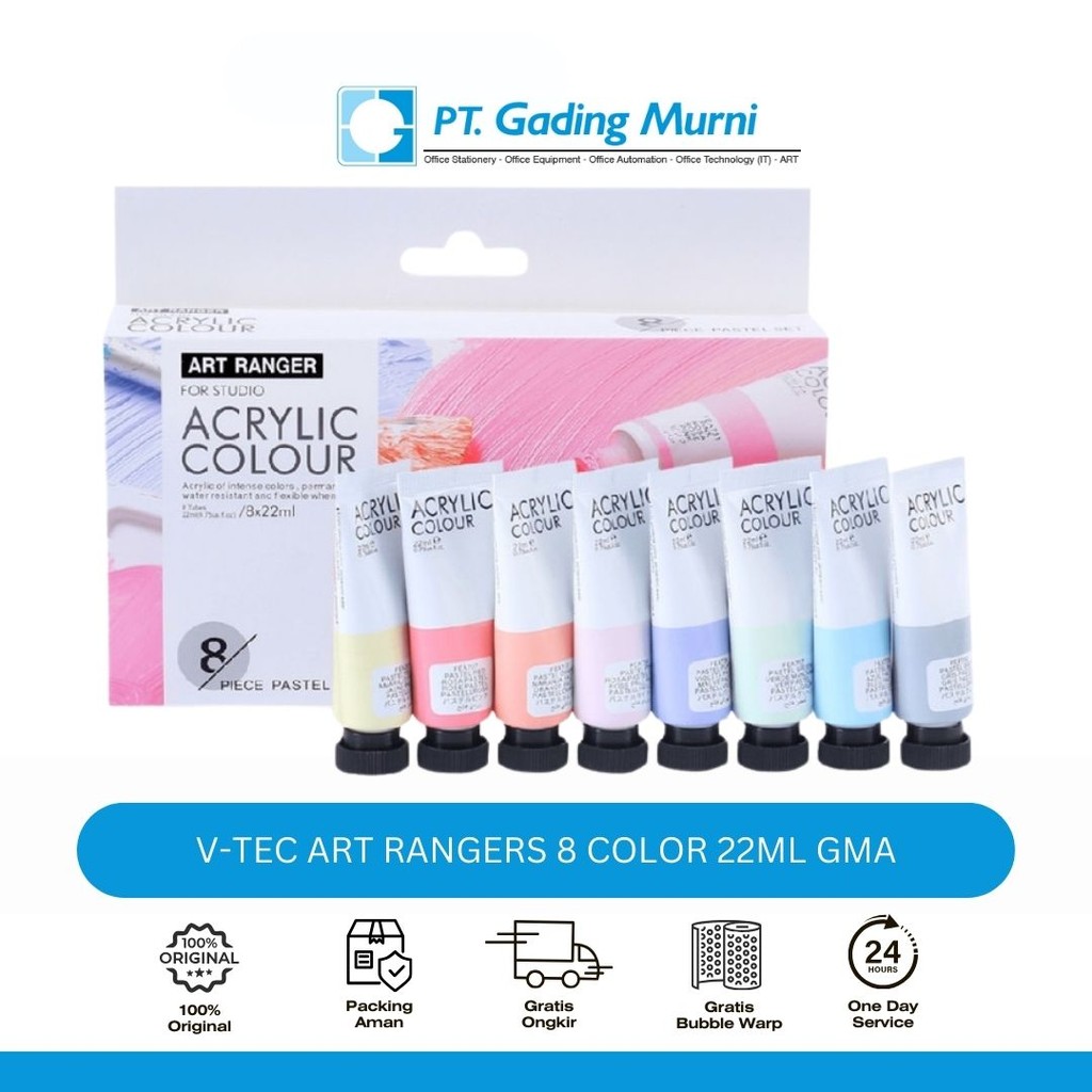 

V-TEC ART RANGERS 8 COLOR 22ML GMA