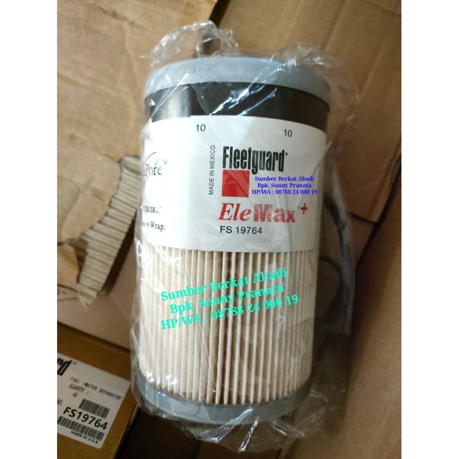 FLEETGUARD FS-19764 FUEL FILTER FS 19764 FS19764 - MADE IN MEXICO