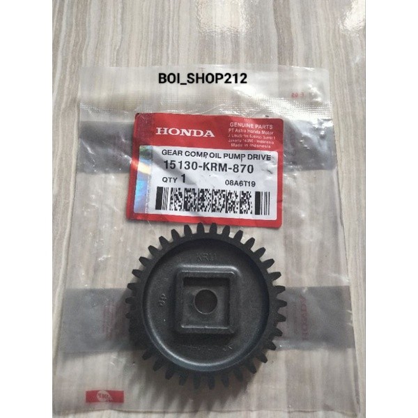 Gear Pompa Oli Gigi pompa Oli Verza Megapro mono shock CRF Original AHM (AS)